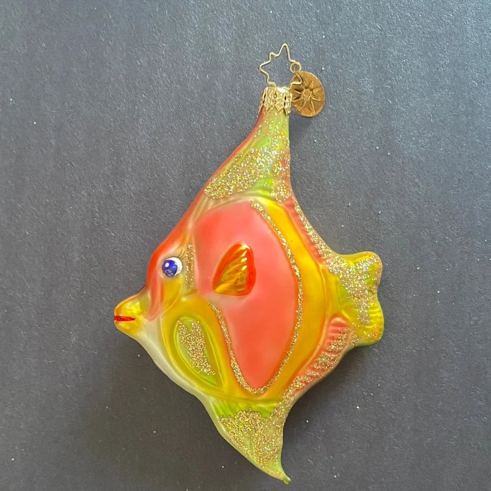 Christopher Radko Angel Fins Fish (rare)